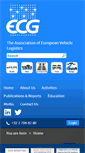 Mobile Screenshot of ecgassociation.eu